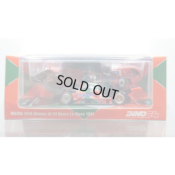 画像1: INNO MODEL 1/64 Mazda 787B 1991 Le Mans 24 Hours Race Winning Car