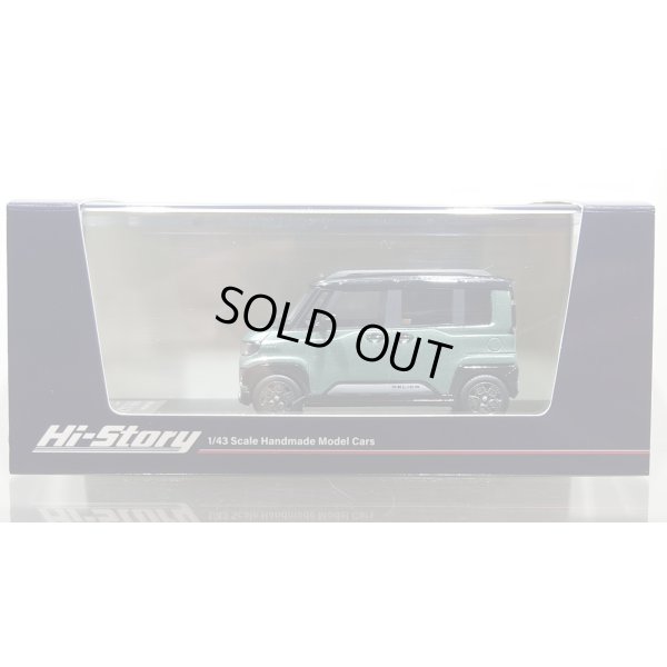画像1: Hi-Story 1/43 Mitsubishi DELICA MINI (2025) – Ash Green Metallic × Black Mica