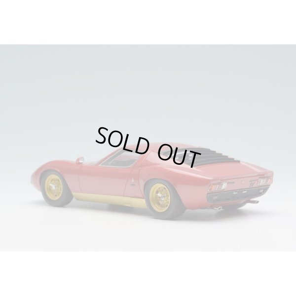 画像3: EIDOLON × MyStar 1/43 Lamborghini Miura SV  Vino Rosso ver. Limited 20 pcs.