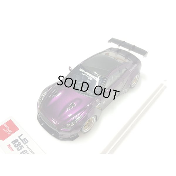 画像4: EIDOLON × MyStar 1/43 LB★WORKS R35 GT-R GT-wing BBS LM wheel Alba Cielo ver. Limited 50 pcs.