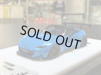 EIDOLON × MyStar 1/43 PANDEM ROADSTER ND Watanabe wheel Azzurro Pearl ver. Limited 20 pcs. 