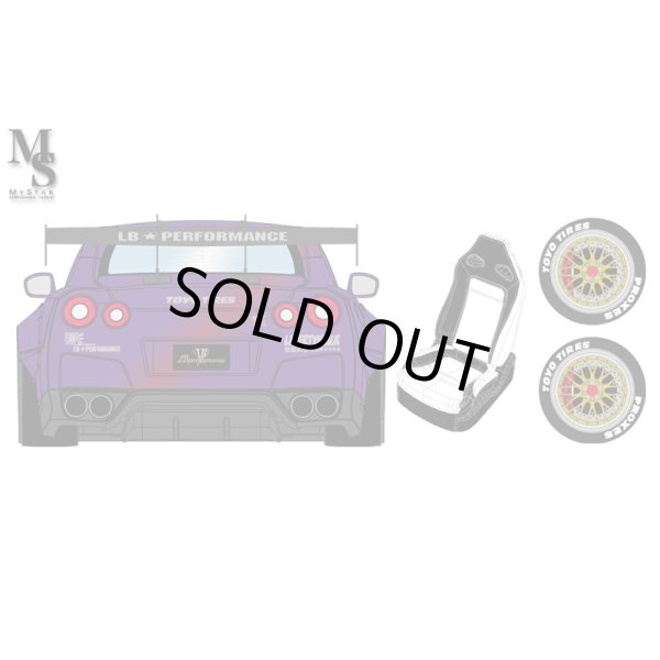 画像6: EIDOLON × MyStar 1/43 LB★WORKS R35 GT-R GT-wing BBS LM wheel Alba Cielo ver. Limited 50 pcs. (6)