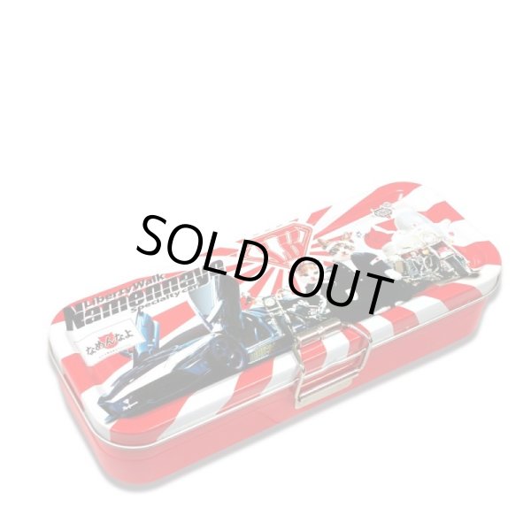 画像1: なめ猫コラボペンケース　赤 (1)