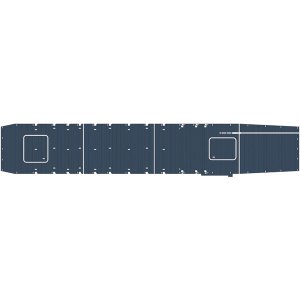 画像: ハセガワ 1/350 護衛空母 ガンビアベイ 木製甲板