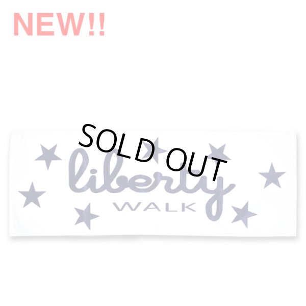 画像1: Sports Towel Pop Logo L ホワイト (1)