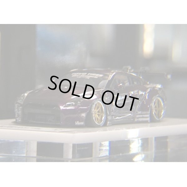 画像1: EIDOLON × MyStar 1/43 LB WORKS R35 GT-R GT Wing Alba Cielo ver. Limited 20 pcs.  シリアル#07 (1)