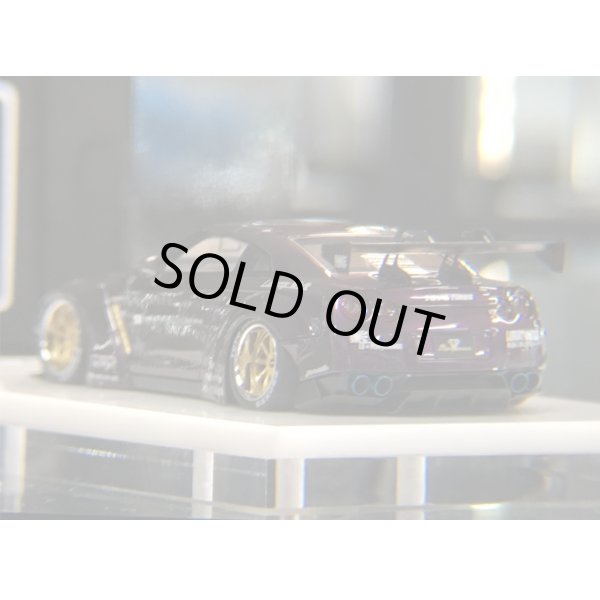 画像2: EIDOLON × MyStar 1/43 LB WORKS R35 GT-R GT Wing Alba Cielo ver. Limited 20 pcs.  シリアル#07 (2)