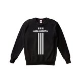 画像: AXELLWORKS Logo&3Line スウェット BLACK