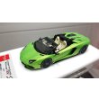 画像3: EIDOLON 1/43 Lamborghini Aventador S Roadster 2017 -Center lock wheel Ver.- Matt Giallo Verde Pearl Limited 25 pcs. (3)