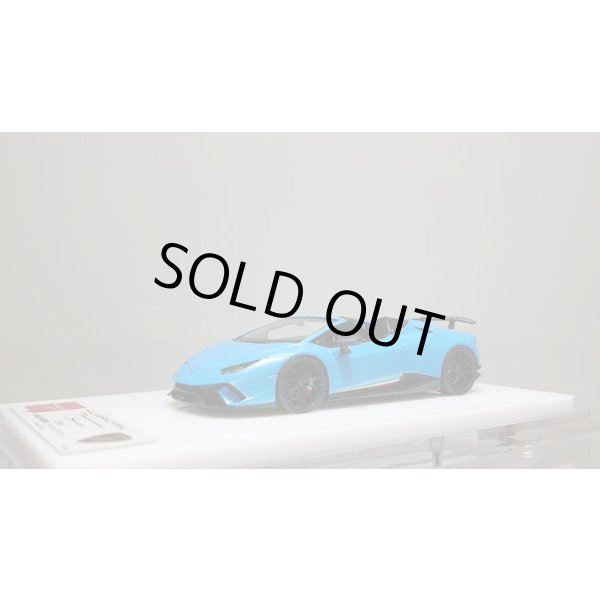 画像1: EIDOLON 1/43 Lamborghini Huracn Performante Spyder 2018 Azzurro Pearl Limited 25 pcs. (1)