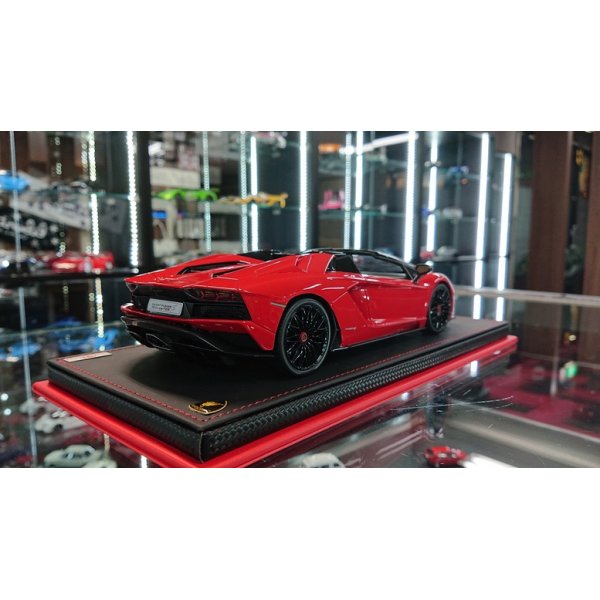 画像3: MR Collection 1/18 Lamborghini Aventador S Road Ster Rosso Mars Limited 49pcs.  (3)