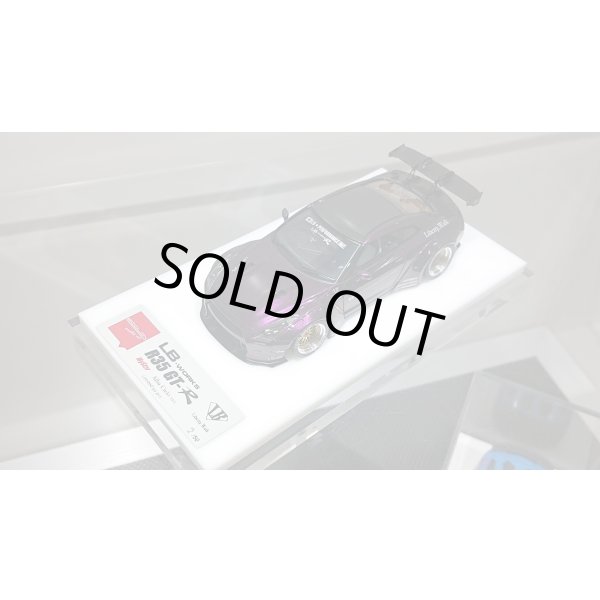 画像1: EIDOLON 1/43 LB★WORKS R35 GT-R BBS LM Wheel Ver. Alba Cielo Limited 50pcs. (1)