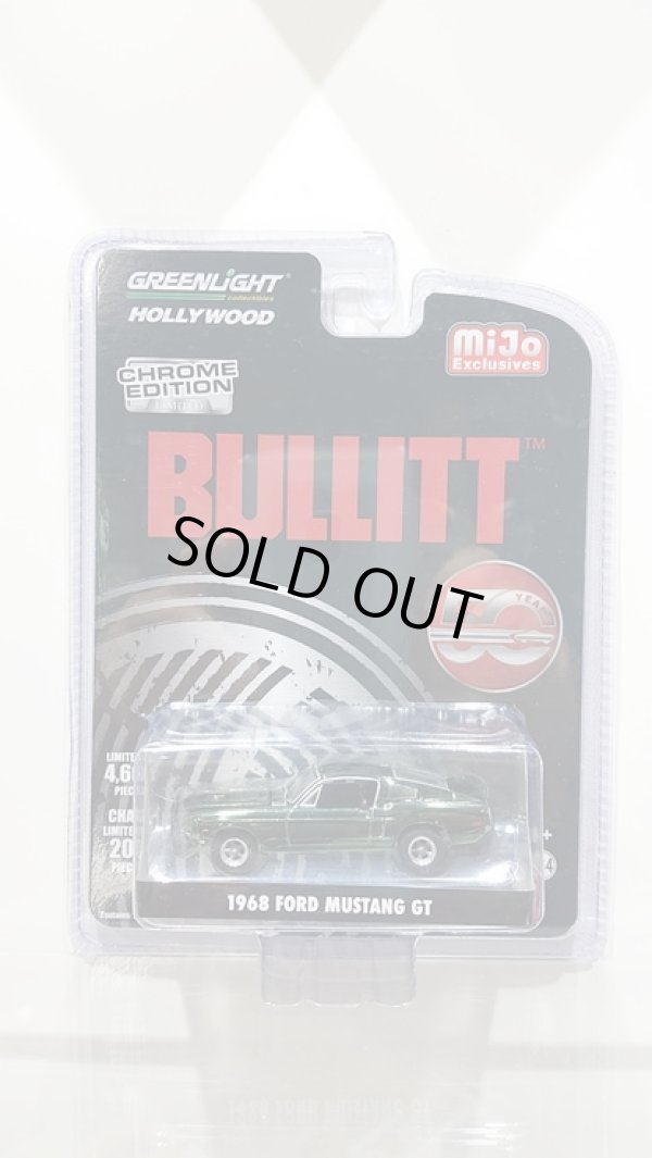 画像1: GREEN LIGHT 1:64 "CHROME EDITION" '68 FORD MUSTANG GT  (1)