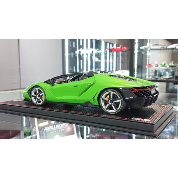 画像3: MR Collection 1/18 Lamborghini Centenario Roadster Verdo Mantis (3)