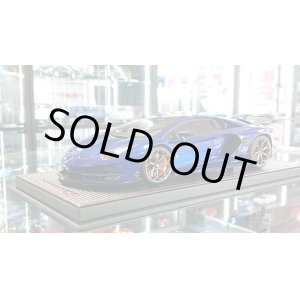 画像: MR Collection 1/18 Lamborghini Aventador SVJ Blu Sideris