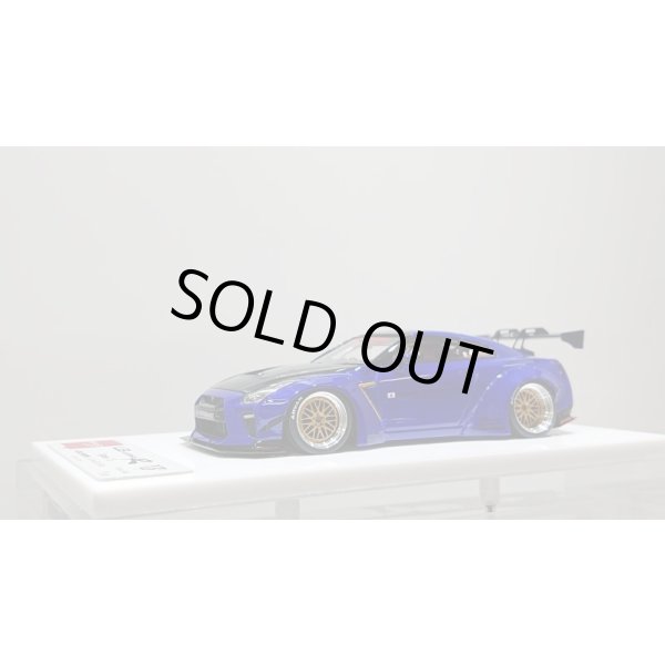 画像1: EIODOLON 1/43 LB WORKS GT-R Type 1.5 Special Edition 2017 Lobellia Blue Limited 30pcs. (1)