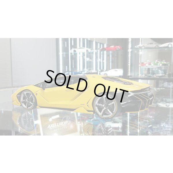 画像3: Autoart 1/18 Lamborghini Centenario NEW GIALLO ORION/METALLIC YELLOW (3)