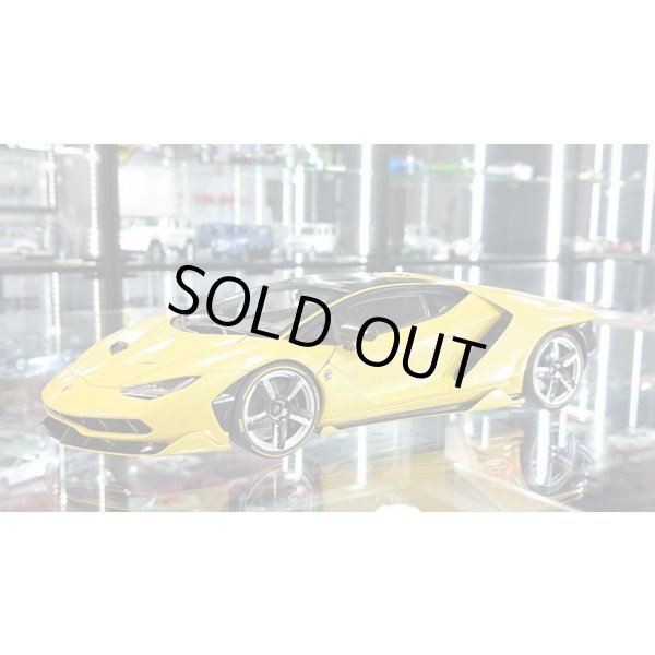 画像1: Autoart 1/18 Lamborghini Centenario NEW GIALLO ORION/METALLIC YELLOW (1)