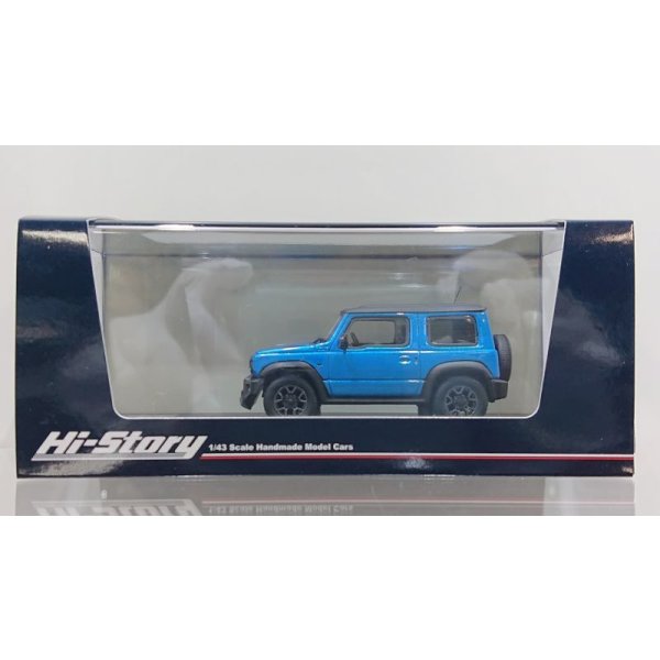 画像1: Hi Story 1/43 SUZUKI JIMNY SIERRA Brisk Blue Metallic (1)