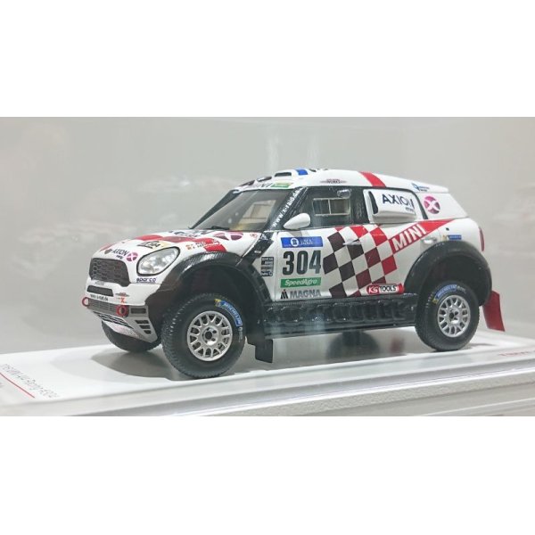 画像1: TMS 1/43 MINI ALL4 Racing #304 Dakar Rally AXION X-raid Team (1)