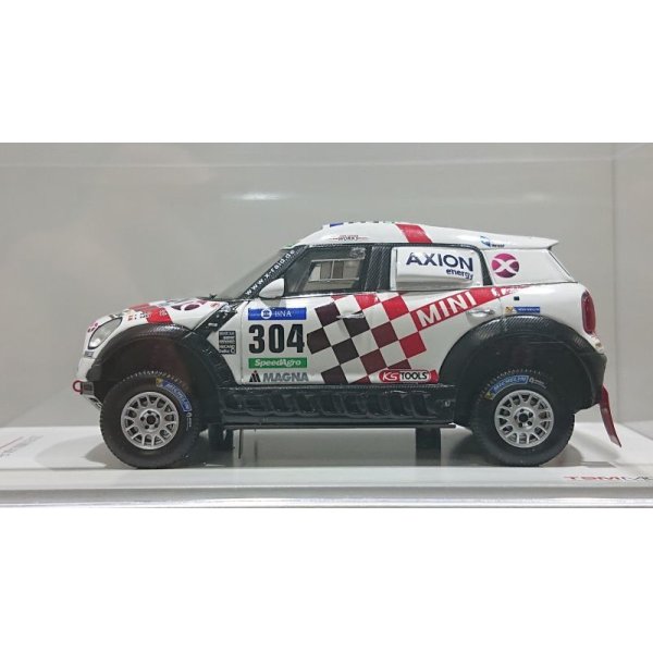 画像2: TMS 1/43 MINI ALL4 Racing #304 Dakar Rally AXION X-raid Team (2)