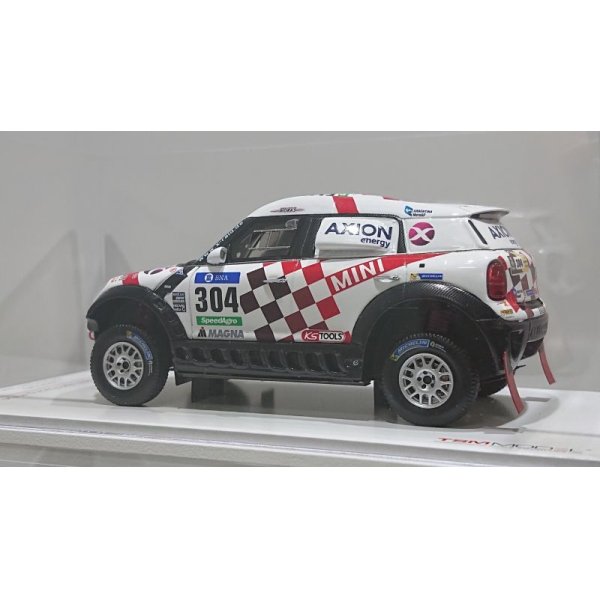 画像3: TMS 1/43 MINI ALL4 Racing #304 Dakar Rally AXION X-raid Team (3)