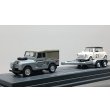 画像1: Schuco 1/87 Land Rover 88 mit Anhanger und Mini Cooper "Delaney Racing" (1)