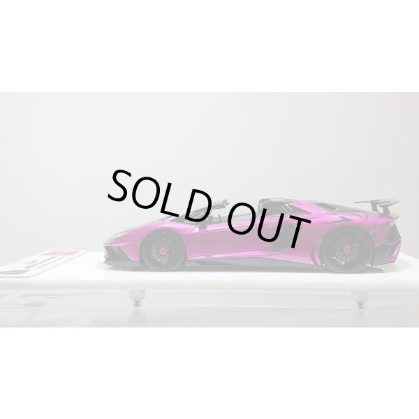 画像2: EIDOLON 1/43 Lamborghini Aventador LP750-4 SV Roadster 2015 Candy Purple Limited 50pcs. (2)