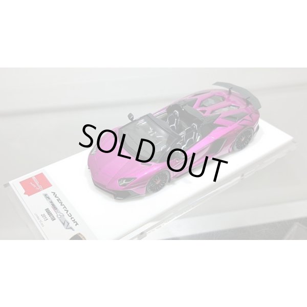 画像4: EIDOLON 1/43 Lamborghini Aventador LP750-4 SV Roadster 2015 Candy Purple Limited 50pcs. (4)