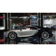 画像2: Autoart 1/18 BUGATTI Chiron Silver/Dark Blue (2)