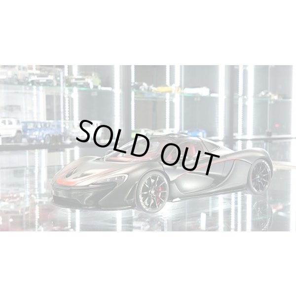 画像1: Autoart 1/18 MCLAREN P1 Matt Black (1)
