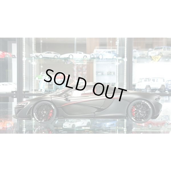 画像2: Autoart 1/18 MCLAREN P1 Matt Black (2)