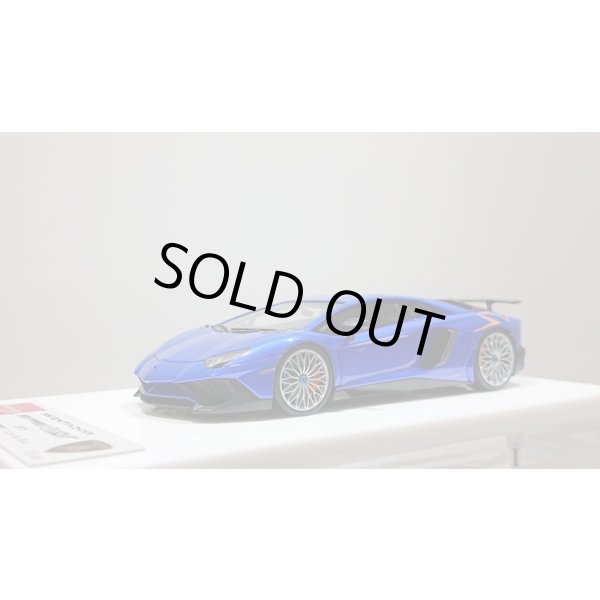 画像1: EIDOLON 1/43 Lamborghini Aventador LP750-4 SV 2015 Lobellia Blue Limited 24pcs. (1)