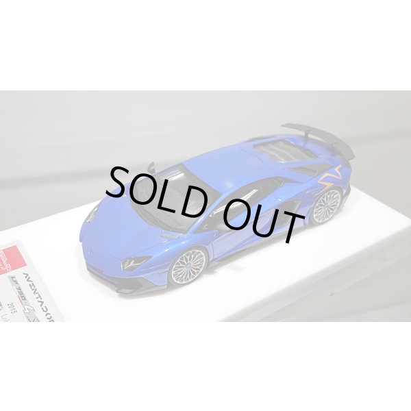 画像4: EIDOLON 1/43 Lamborghini Aventador LP750-4 SV 2015 Lobellia Blue Limited 24pcs. (4)