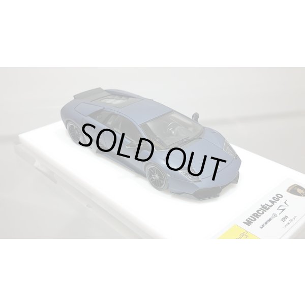 画像9: EIDOLON 1/43 Lamborghini Murcilago LP670-4 SV Duck tail ver. 2009 Matt Metallic Dark Blue Limited 50pcs. (9)