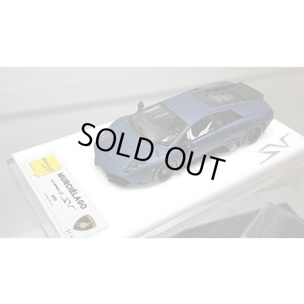 画像4: EIDOLON 1/43 Lamborghini Murcilago LP670-4 SV Duck tail ver. 2009 Matt Metallic Dark Blue Limited 50pcs. (4)