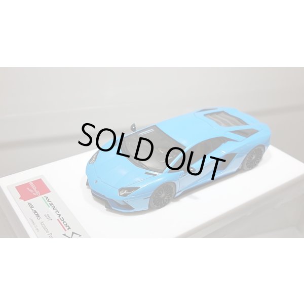 画像4: EIDOLON 1/43 Lamborghini Aventador S 2017 Azzurro Pearl Limited 22pcs. (4)