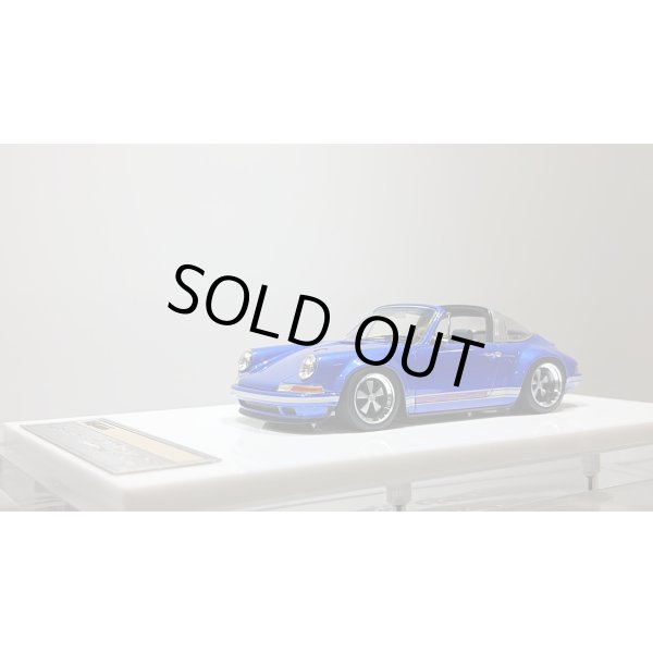 画像1: VISION 1/43 Singer Porsche 911(964) Targa Lobellia Blue Limited 30pcs. (1)