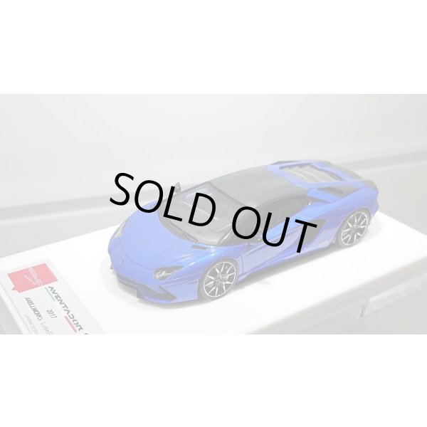 画像4: EIDOLON 1/43 Lamborghini Aventador S 2017 Lobellia Blue Limited 20pcs. (4)