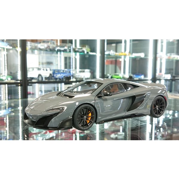 画像1: Autoart 1/18 McLAREN 675LT Gray (1)