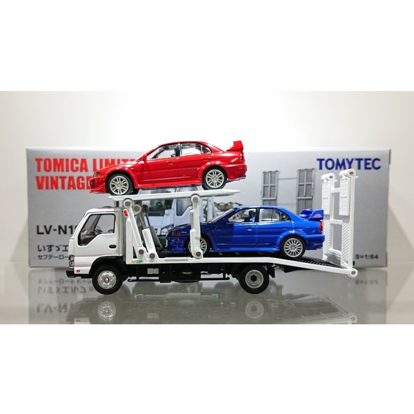 TOMYTEC 1/64 Limited Vintage ISUZU ELF Safety Loader