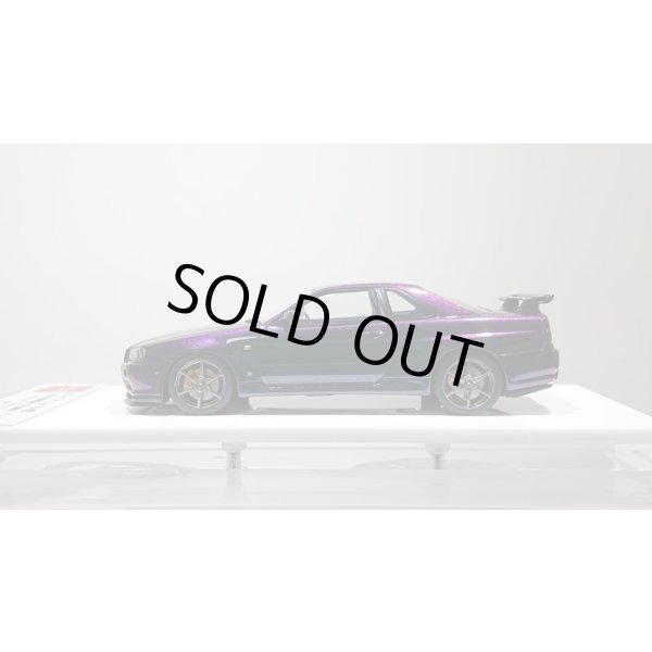 画像2: EIDOLON 1/43 NISSAN SKYLINE GT-R (BNR34) V-spec Special Edition 1999 Limited 50pcs. Midnight Purple 2 (2)