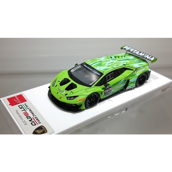 画像4: EIDOLON 1/43 Lamborghini Huracan GT3 EVO Presentation 2018 Matt Green / Camouflage (4)