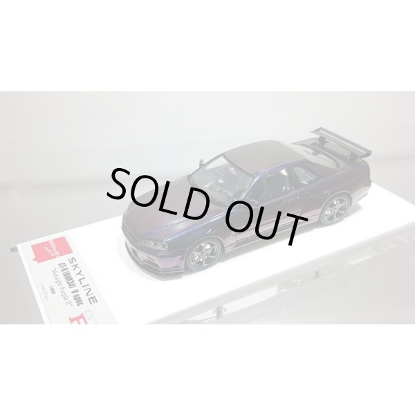 画像4: EIDOLON 1/43 NISSAN SKYLINE GT-R (BNR34) V-spec Special Edition 1999 Limited 50pcs. Midnight Purple 2 (4)