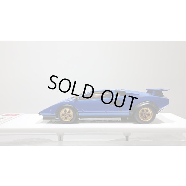 画像2: EIDOLON 1/43 Lamborghini Countach LP500S "Walter Wolf" Ch.1120202 1976 (Remasterd) Blue (2)