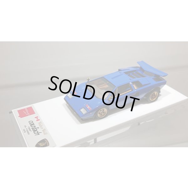 画像4: EIDOLON 1/43 Lamborghini Countach LP500S "Walter Wolf" Ch.1120202 1976 (Remasterd) Blue (4)