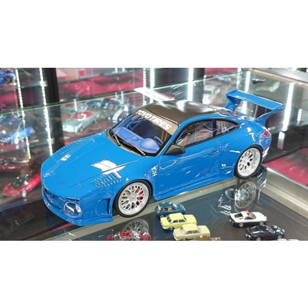 画像4: GT Spirit 1/18 Old & New Body kit Blue (4)