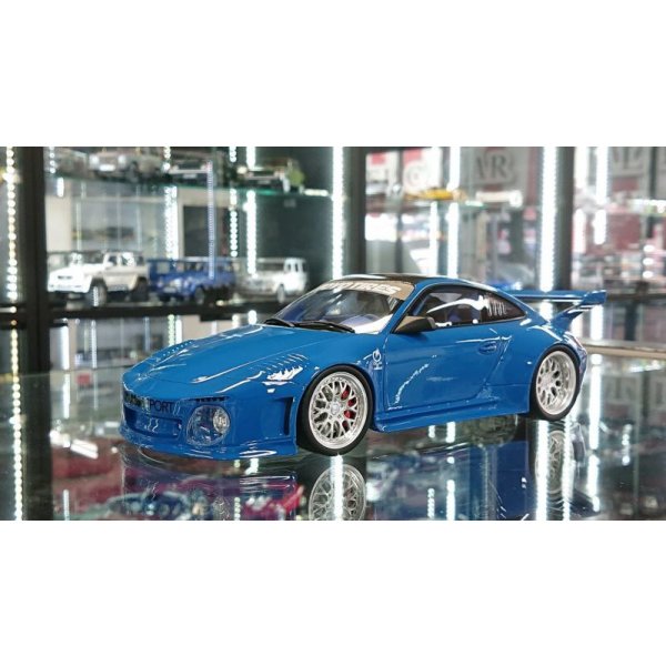 画像1: GT Spirit 1/18 Old & New Body kit Blue (1)