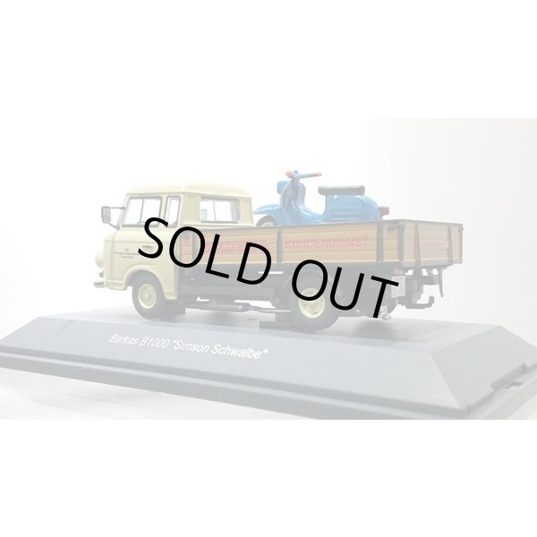 画像4: Schuco 1/43 Barkas B1100 Pritsche "Schwalbe - Kunrenrienst" Schwalbe KRS1 積載 (4)