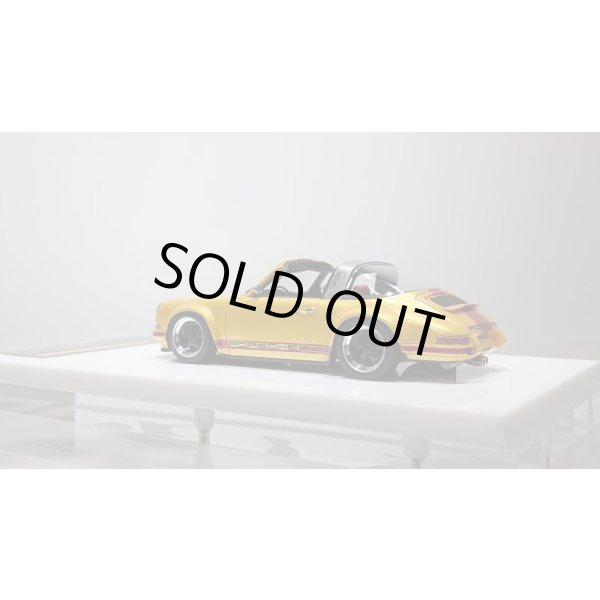 画像3: VISION 1/43 Singer Porsche 911(964) Targa with roof Grande Giallo Pearl Limited 35pcs.  (3)